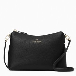 NWT Kate Spade Bailey Black leather crossbody bag
